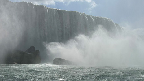 how did Niagara Falls form