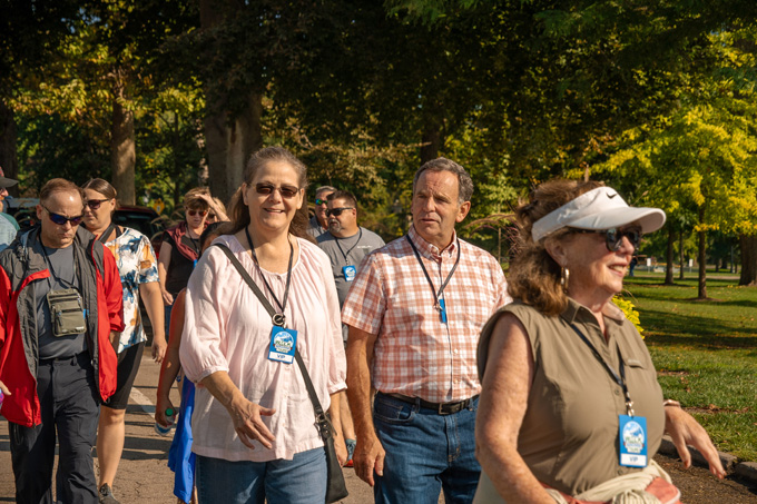 morning Niagara Falls walking tour